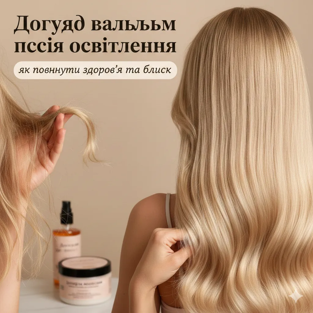 Догляд за волоссям після освітлення: як повернути здоров’я та блиск