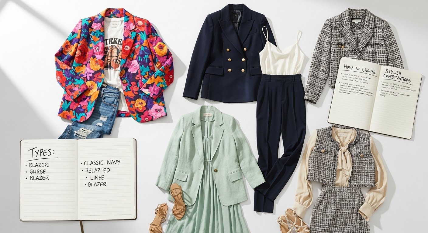 Модні жіночі блейзери 2026: види, як обрати та стильні поєднання