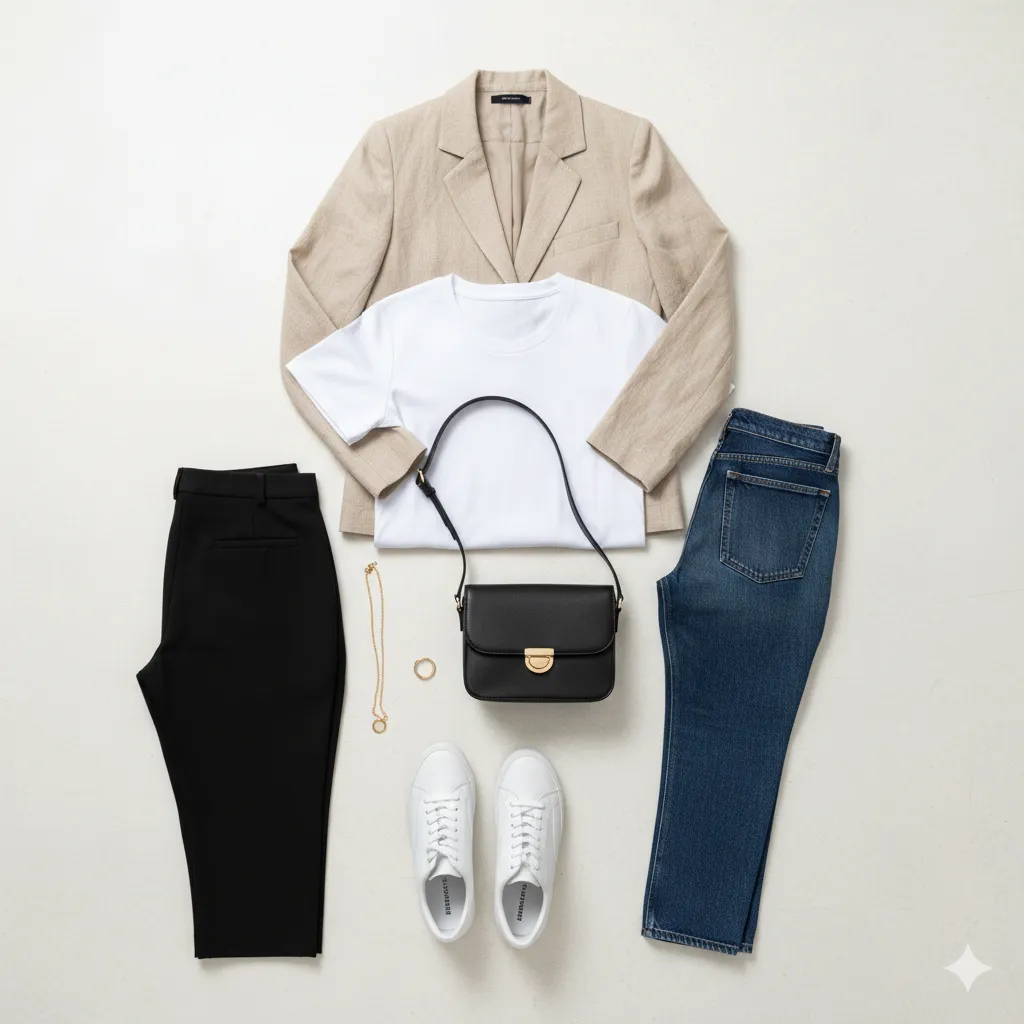 базовий капсульний гардероб для жінок недорого