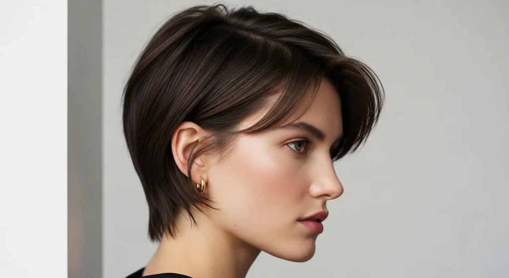 піксі стрижка 2026 — модна коротка жіноча стрижка з шарами