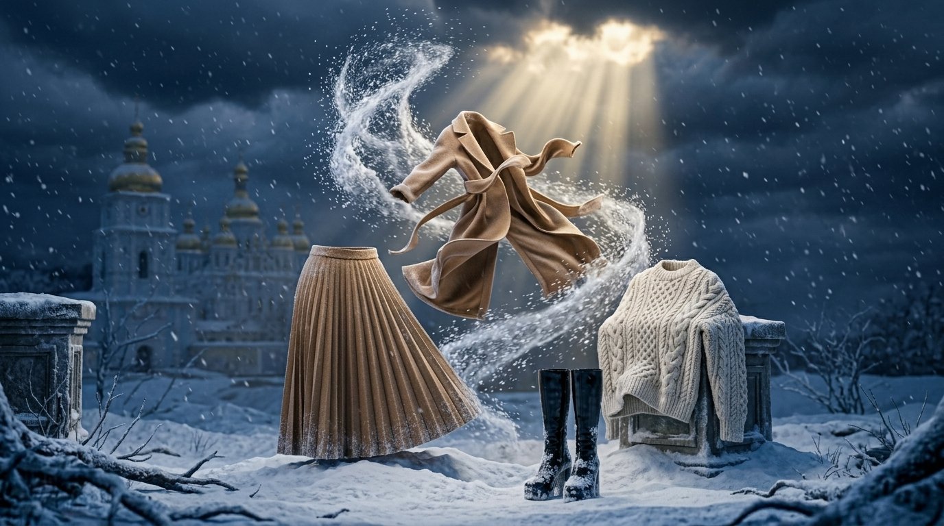 Як носити спідницю взимку 2026: 10 теплих образів, які не дадуть замерзнути