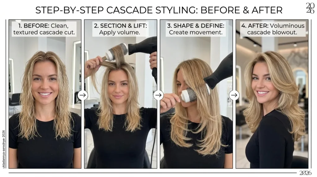 Як укласти стрижку на середнє волосся