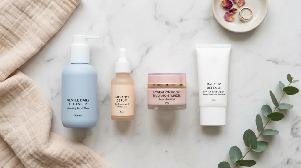 правильний порядок нанесення SPF крему в ранковій рутині догляду за шкірою