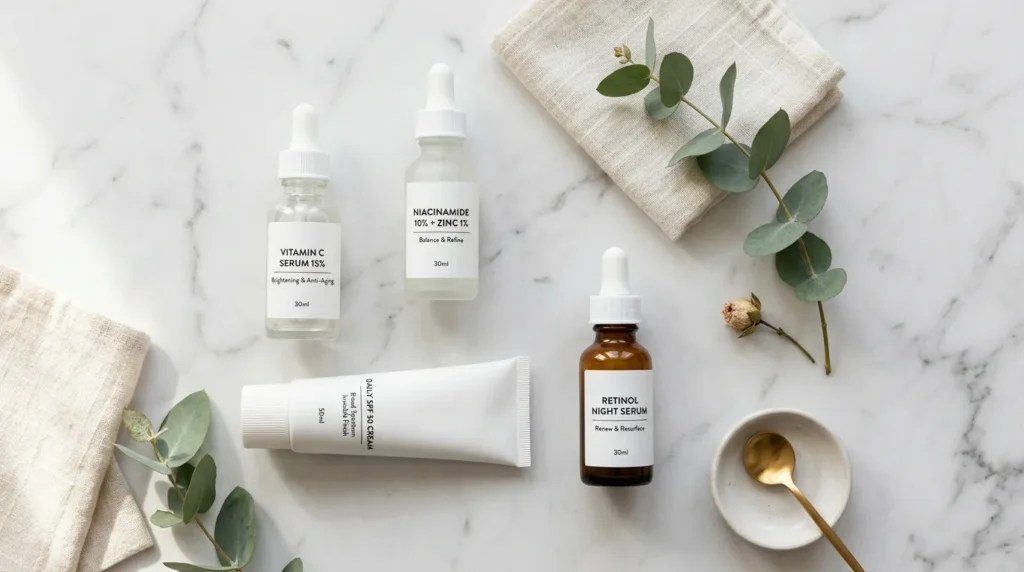 Засоби для зменшення пігментації шкіри — сироватка, ретинол, сонцезахист