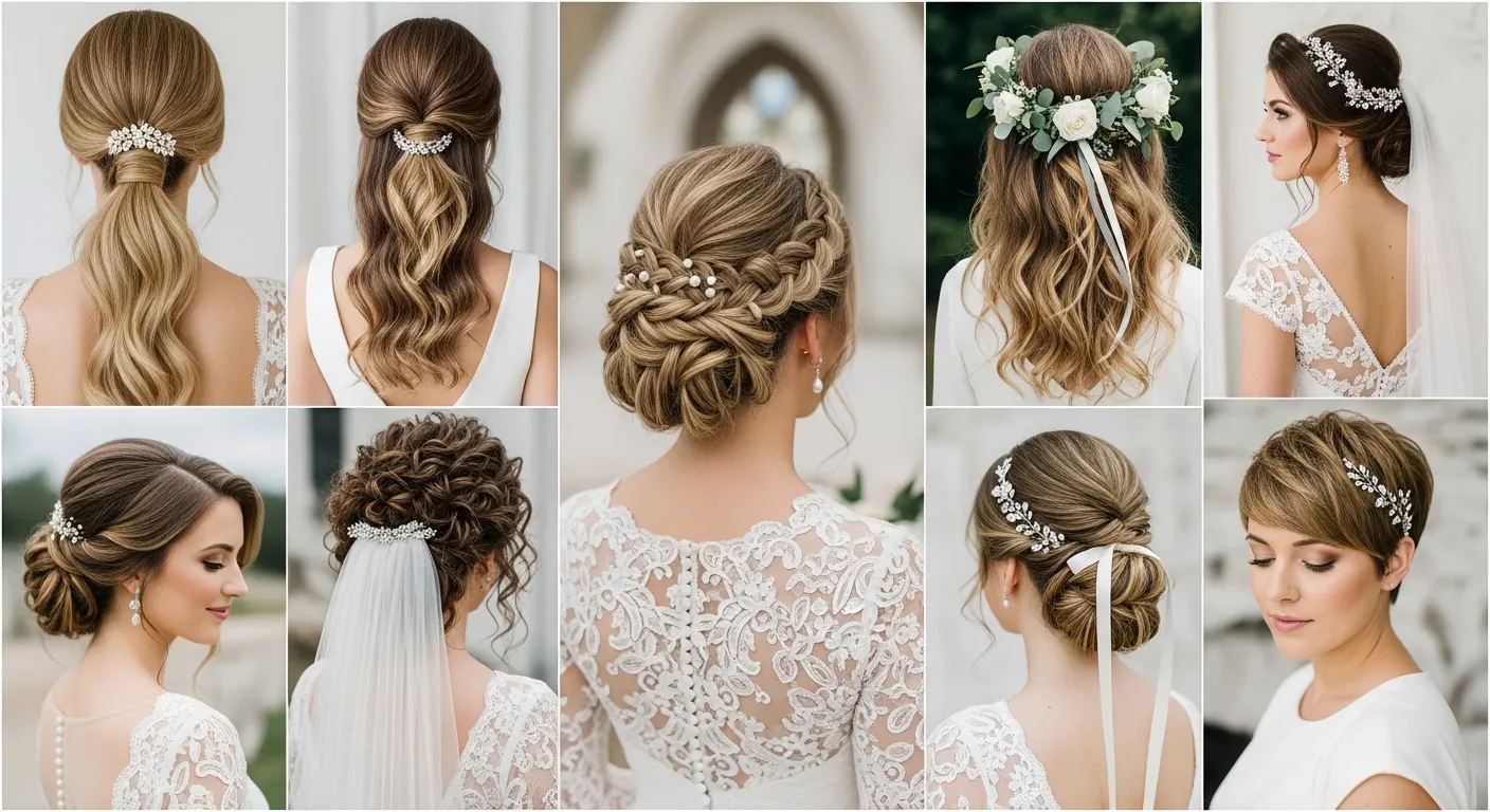 Весільні зачіски 2026: топ-тренди та найкрасивіші ідеї для наречених