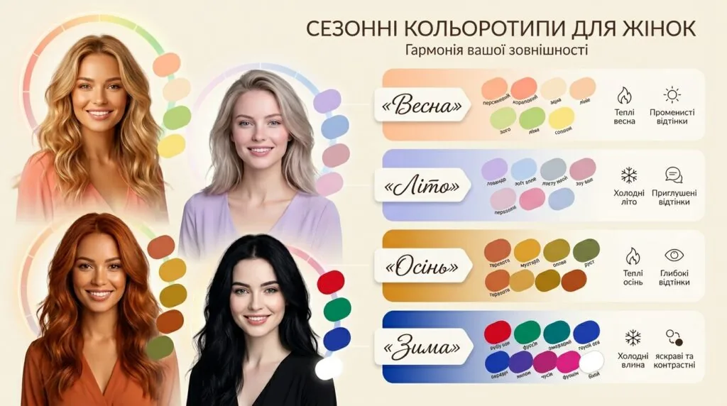 Як швидко визначити теплий чи холодний підтон шкіри