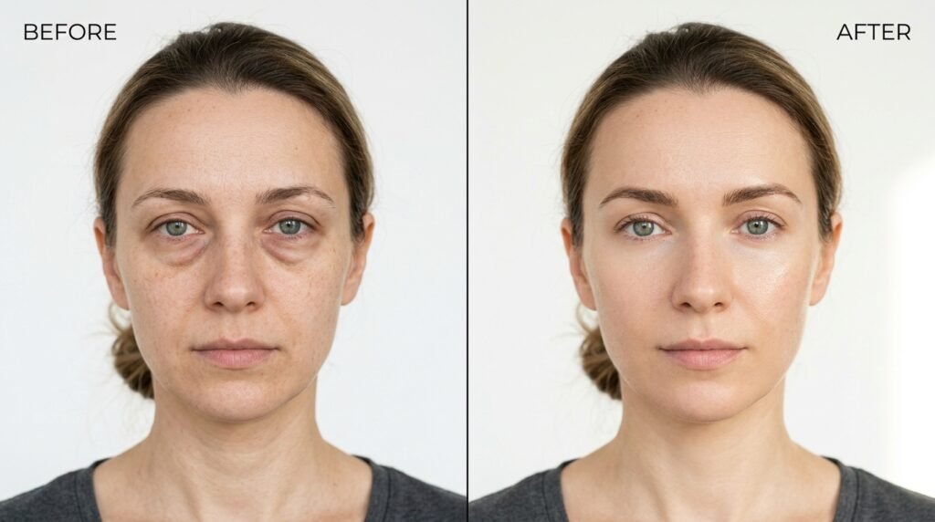 Що таке мішки під очима і чому вони з’являються