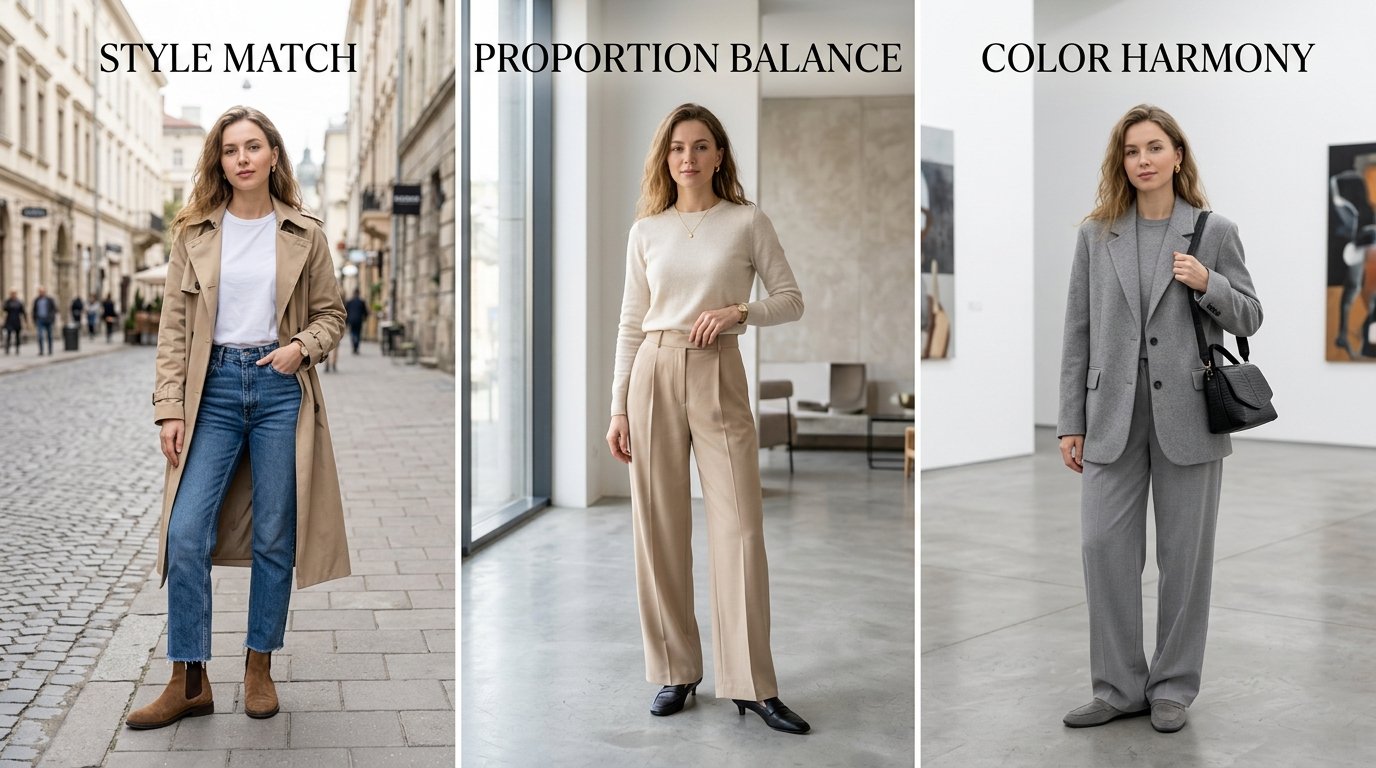 Як поєднувати одяг і взуття: 3 правила + приклади для стильного образу 2026