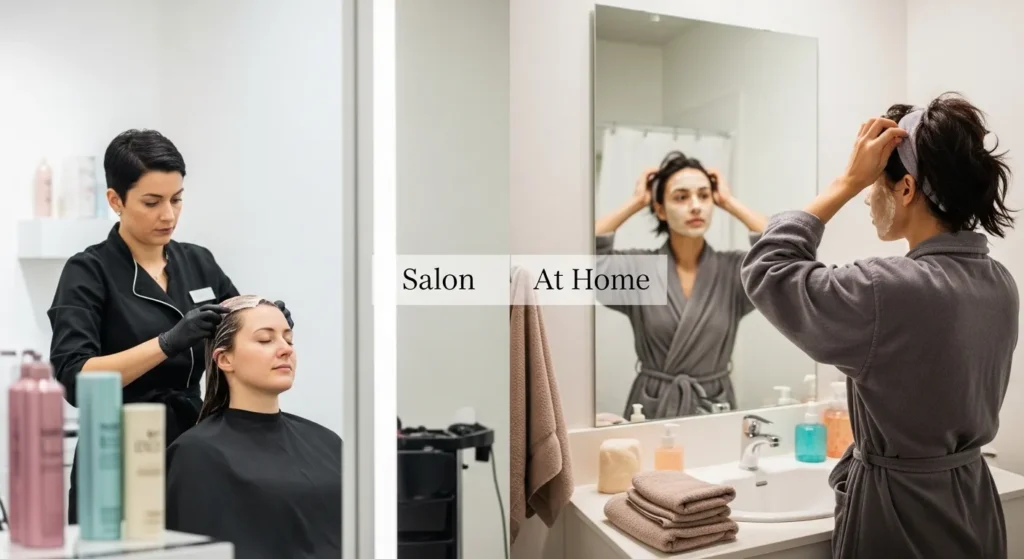 Техніка виконання: салон або вдома