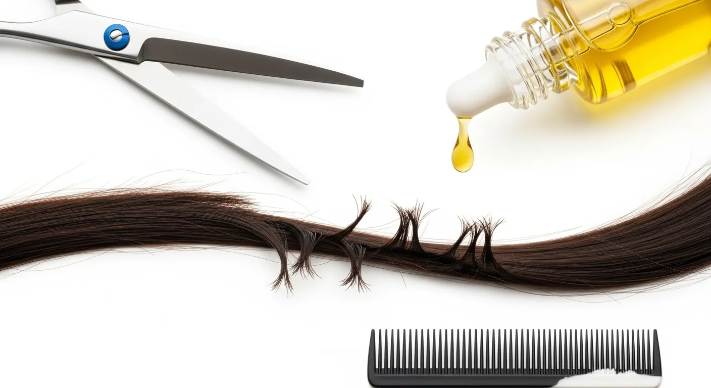 Як уникнути посічених кінчиків волосся