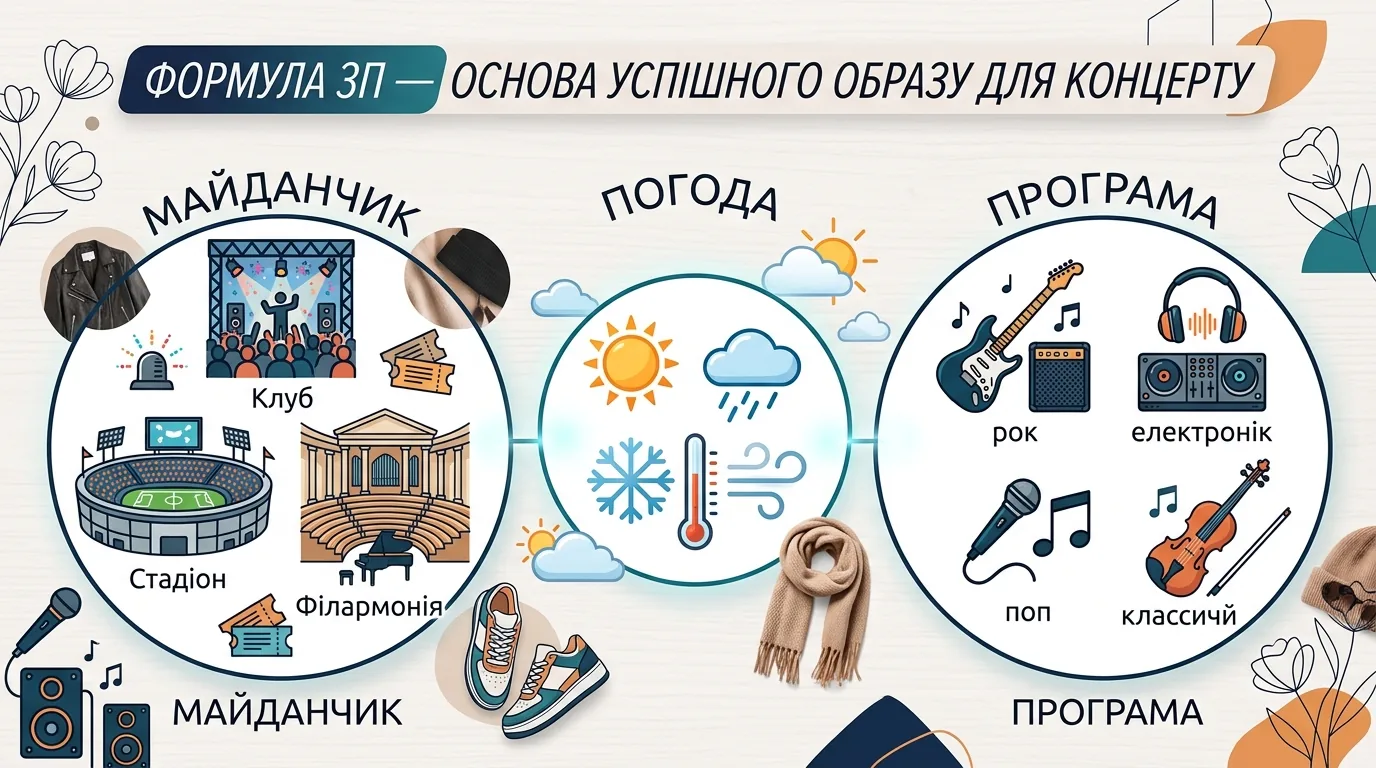 Що одягнути на концерт в 2026