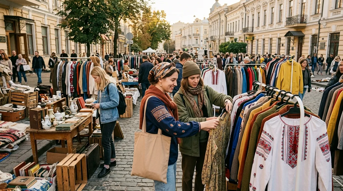 Блошині ринки та модні ярмарки Київ 2026: де шукати і коли йти