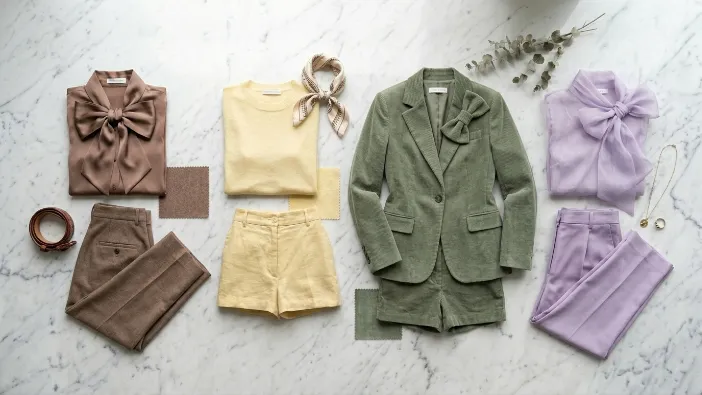 Трендові кольори одягу весна-літо 2026 — Butter Yellow та Sage Green
